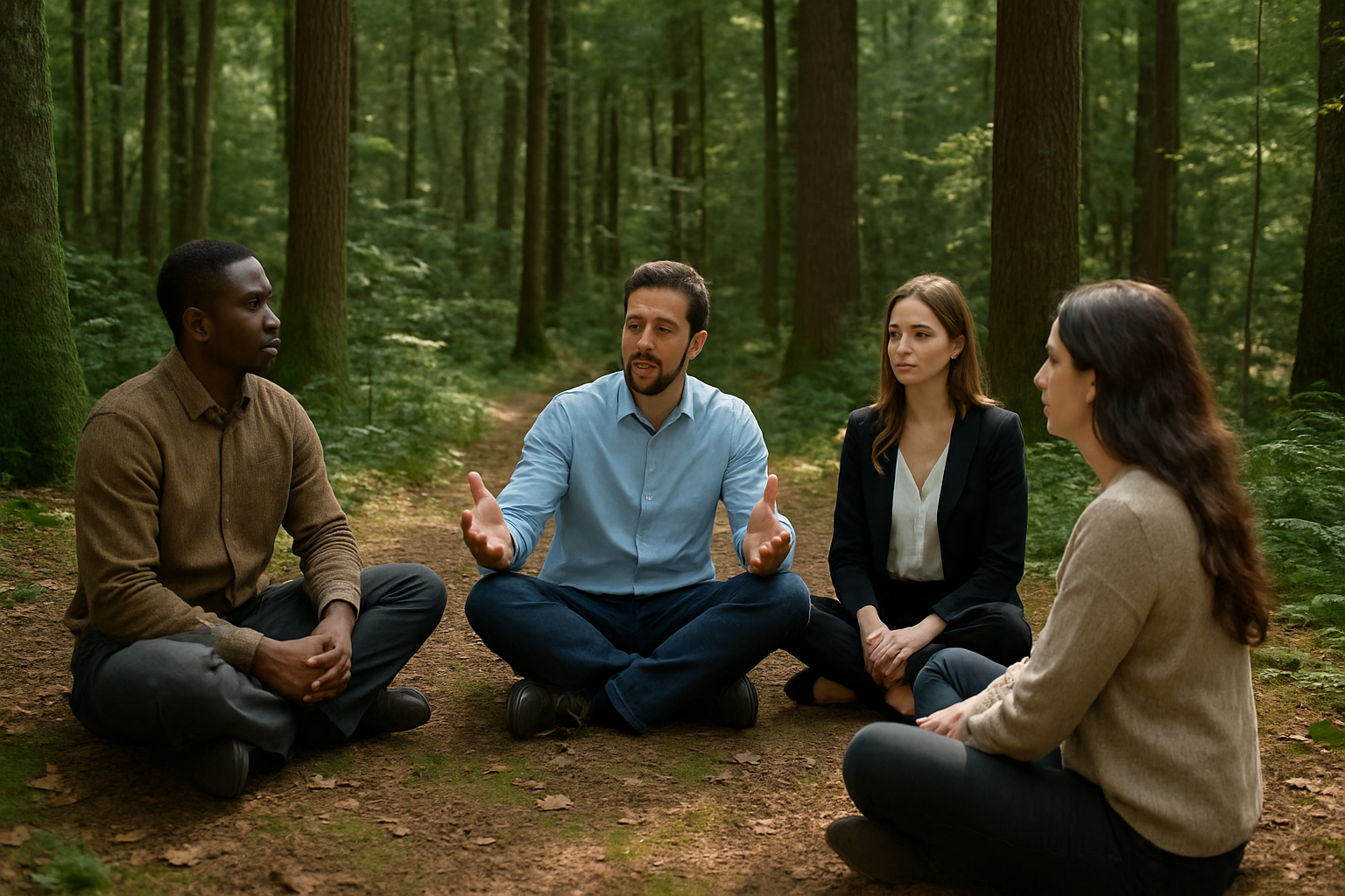 Forest group discussion